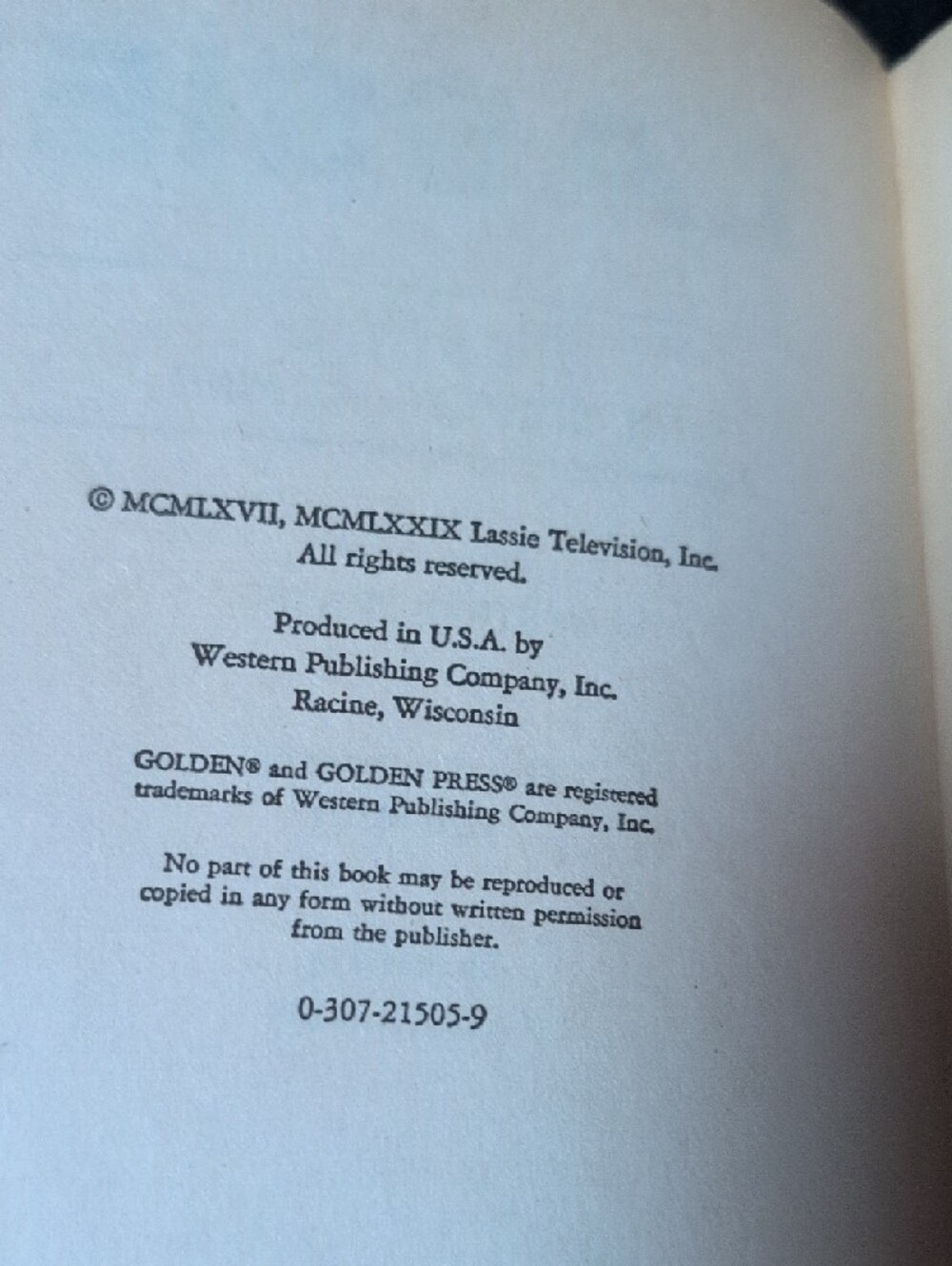 Lassie Book Vintage - Picture 4 of 4
